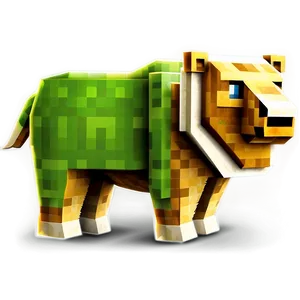 Minecraft Animal Art Png Ovg PNG Image