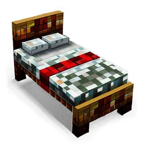 Minecraft Bed Icon Png 06122024 PNG Image