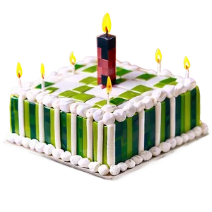 Minecraft Birthday Cake Png 28 PNG Image