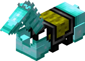 Minecraft Diamond Armor Stand PNG Image