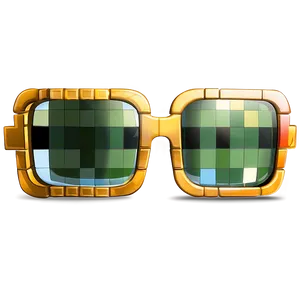 Minecraft Glasses Clipart Png Gle10 PNG Image