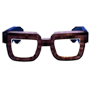 Minecraft Glasses D PNG Image