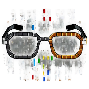 Minecraft Glasses With Side Shields Png Rdp70 PNG Image