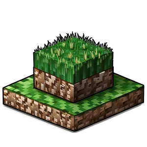 Minecraft Grass Block Png Icn35 PNG Image