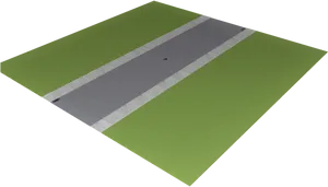 Minecraft_ Grass_ Block_with_ Road_ Texture PNG Image