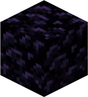 Minecraft_ Obsidian_ Block_ Texture PNG Image