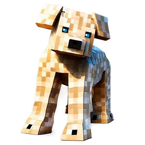 Minecraft Pet Dog Png Kjy PNG Image