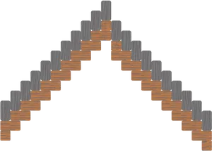 Minecraft Pixel Art Pickaxe PNG Image