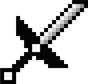 Minecraft_ Pixel_ Sword.png PNG Image