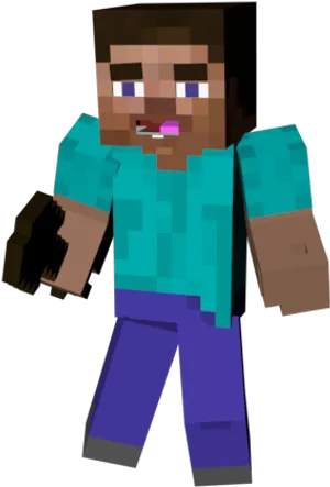 Minecraft Steve Character PNG Image