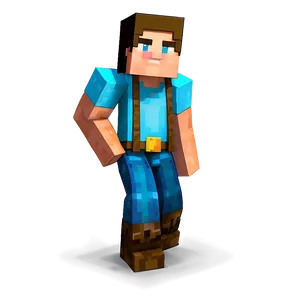 Minecraft Steve Character Png Ppl51 PNG Image