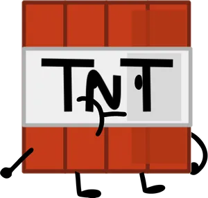 Minecraft T N T Block Graphic PNG Image