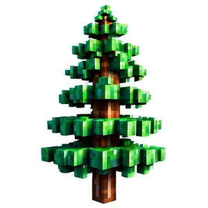 Minecraft Tree C PNG Image