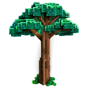 Minecraft Tree Png Fmd29 PNG Image