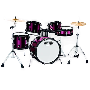 Mini Drum Kit Png Pkg PNG Image