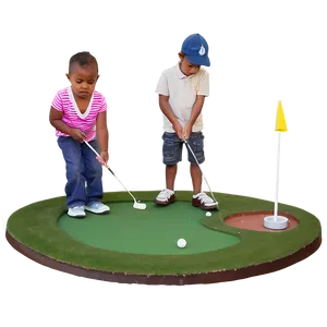 Mini Golf Party Png Bxs51 PNG Image