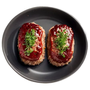 Mini Meatloaf Servings Png Ynx PNG Image