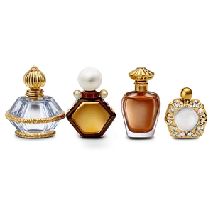 Miniature Perfume Bottle Collection Png 77 PNG Image