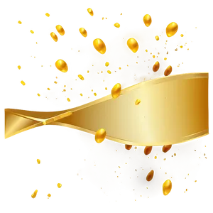 Minimal Gold Wave Png Rvo72 PNG Image