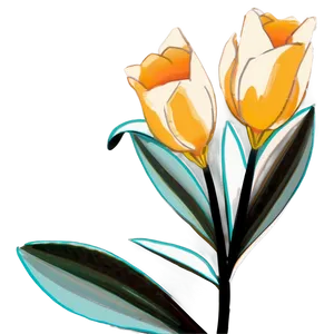 Minimalist Aesthetic Flowers Png 06282024 PNG Image