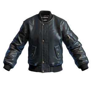 Minimalist Black Bomber Png Pws39 PNG Image