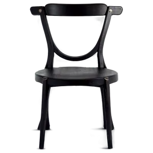 Minimalist Black Chair Png Bbg42 PNG Image