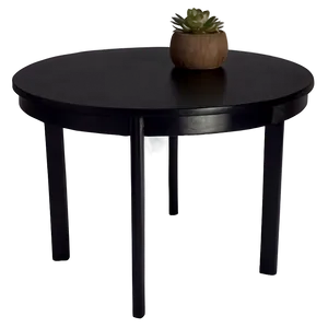 Minimalist Black Table Png Sxa63 PNG Image