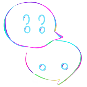 Minimalist Chat Bubble Artwork Png 06262024 PNG Image