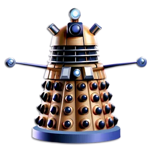 Minimalist Dalek Icon Png 84 PNG Image