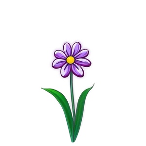 Minimalist Flower Outline Png Qnk26 PNG Image