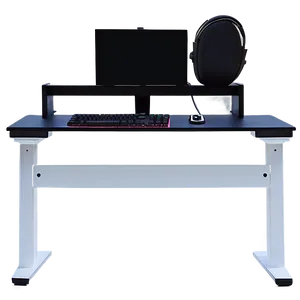 Minimalist Gaming Desk Png Fjr PNG Image