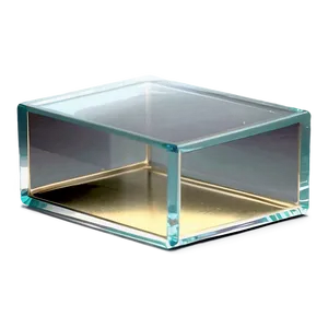 Minimalist Glass Box Design Png Lhi PNG Image