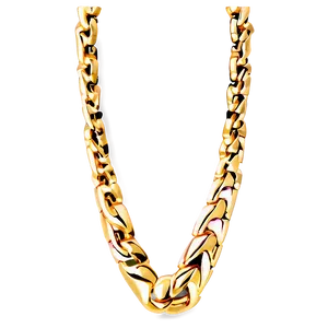 Minimalist Gold Necklace Png 06122024 PNG Image