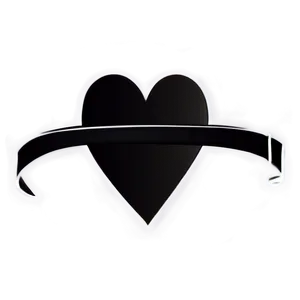 Minimalist Heart Line Art Png Hkf6 PNG Image