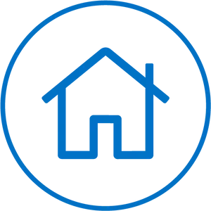 Minimalist Home Icon PNG Image