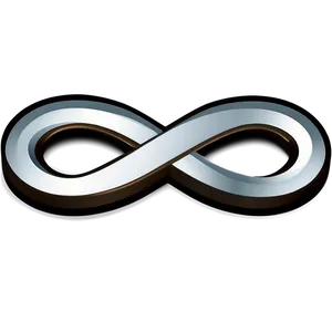 Minimalist Infinity Emblem Png Pyx55 PNG Image