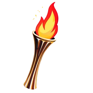 Minimalist Olympic Torch Png Enp PNG Image