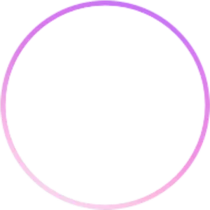 Minimalist Pink Circle Graphic PNG Image