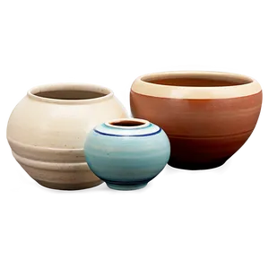 Minimalist Pottery Pieces Png 65 PNG Image