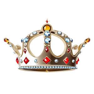 Minimalist Queen Crown Graphic Png 06292024 PNG Image