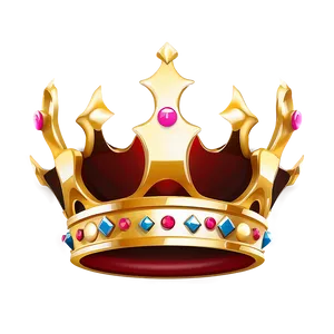 Minimalist Queen Crown Graphic Png 06292024 PNG Image