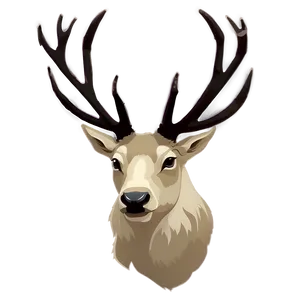 Minimalist Stag Sketch Png Omx PNG Image