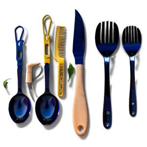 Minimalist Utensils Collection Png Abj24 PNG Image