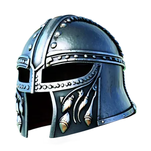 Minimalist Viking Helmet Png 06132024 PNG Image