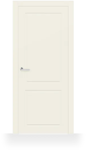 Minimalist White Door Design PNG Image