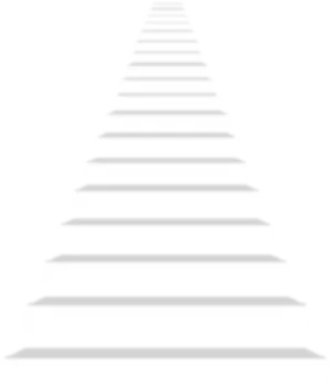 Minimalist White Staircase Graphic PNG Image