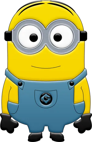 Minion Character Clipart PNG Image