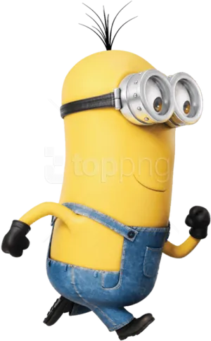 Minion Character Clipart PNG Image