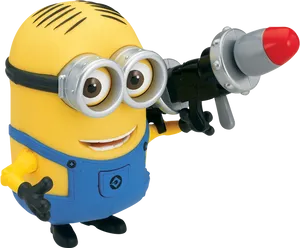 Minion_with_ Rocket_ Launcher PNG Image