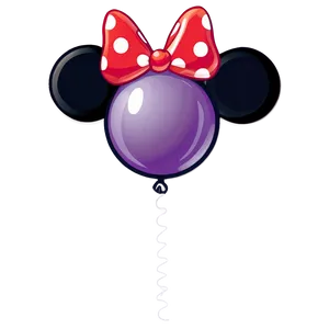 Minnie Mouse Balloon Graphic Png 05242024 PNG Image